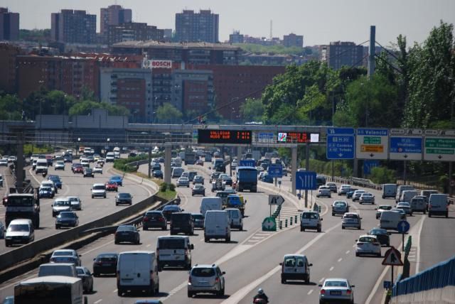 Tráfico en la carretera