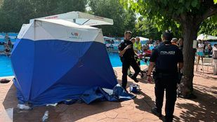 Ahogamiento en una piscina de Carabanchel