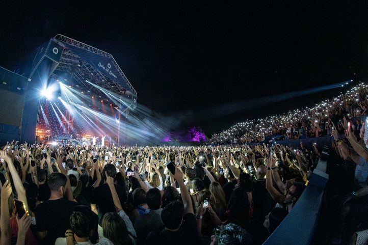 Concierto de Take That en el Jardín Botánico de la Universidad Complutense de Madrid