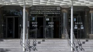 Entrada de los Juzgados de Plaza de Castilla