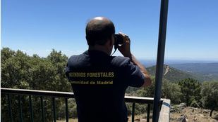 La Comunidad controla desde 34 torres de vigilancia la detección de incendios forestales en la región