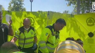 Muere un hombre por golpe de calor.