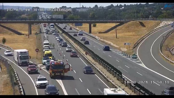 Accidente en la A-1