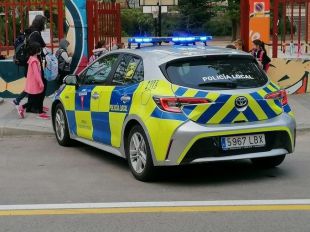 Vehículo Policía Local de Rivas Vaciamadrid