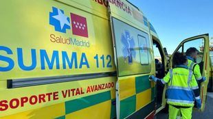 Imagen de archivo de una ambulancia del SUMMA 112