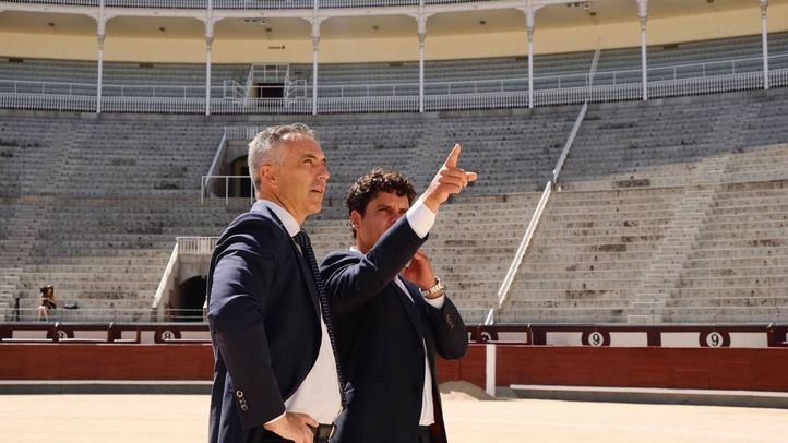 Carlos Novillo y Miguel Abellán en la Plaza de Toros de Las Ventas