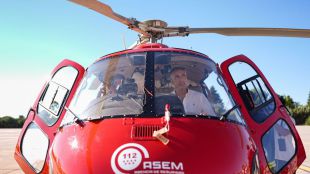 El helipuerto del Parque de Bomberos de Las Rozas contará con un cuarto puesto de estacionamiento permanente