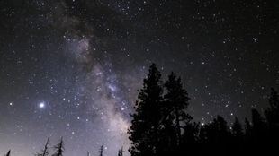 Cielo estrellado, en una imagen de archivo