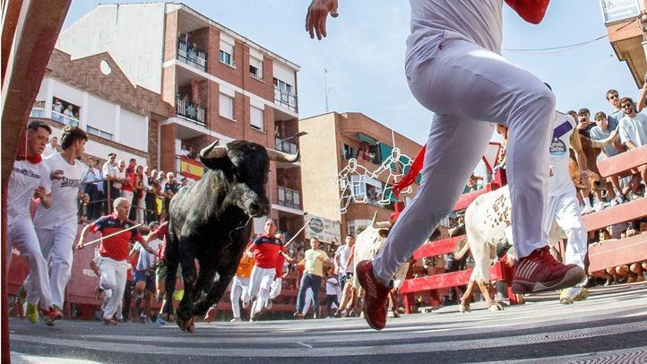 Cuarto encierro de las fiestas de San Sebastián de los Reyes