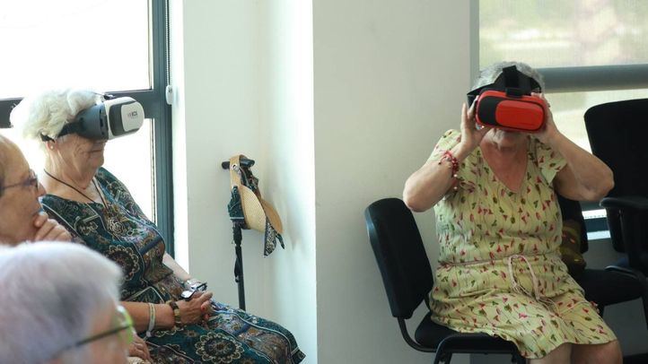 Actividad con gafas realidad virtual