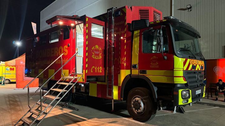 Camión de Bomberos de la Comunidad de Madrid
