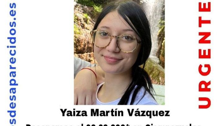 Una imagen de la menor desaparecida