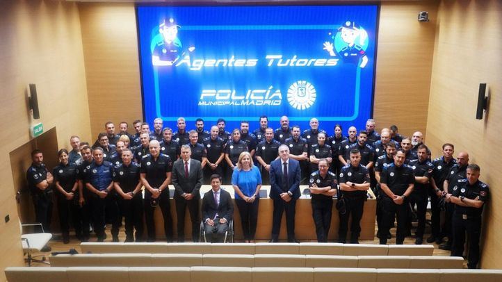 Los agentes tutores de la Policía Municipal de Madrid, que en 2023 llevaron a cabo 22.000 actuaciones, listos para el nuevo curso escolar