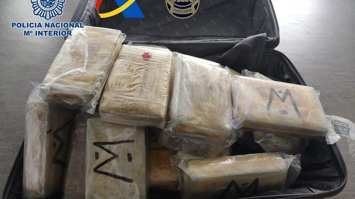 Droga incautada por la Policía Nacional
