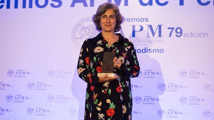 La periodista Sara Medialdea