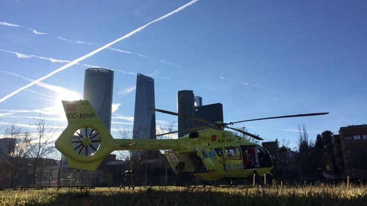Helicóptero medicalizado