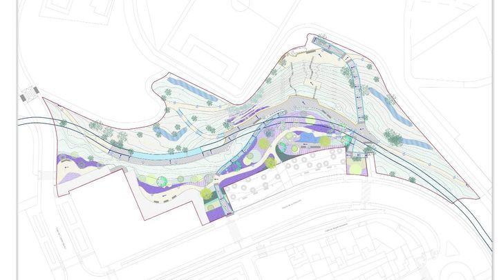 Madrid aprueba la reurbanización del parque de la Cornisa del paseo de la Dirección