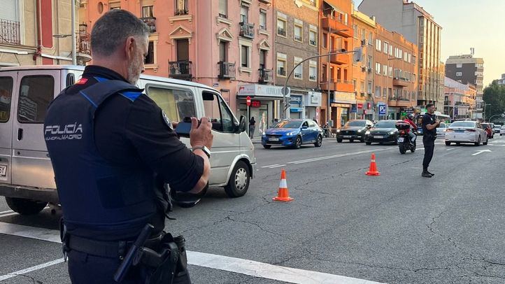 Accidente en la calle Bravo Murillo