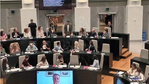 Jorge Donaire se estrena como nuevo concejal en el Ayuntamiento de Madrid