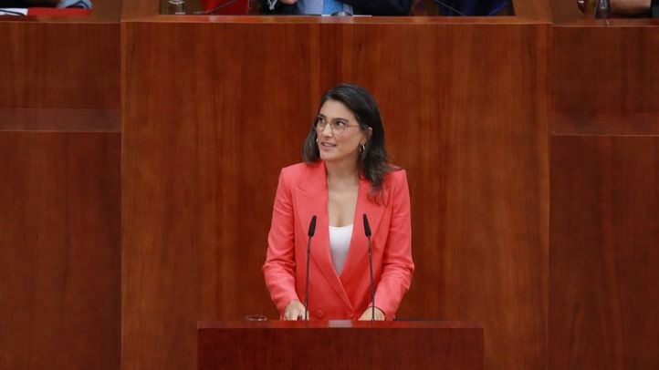 Manuela Bergerot, poravoz de Más Madrid en la Asamblea