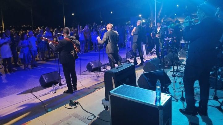 El Septeto durante su reciente actuación en Chipre.
