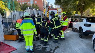 Grave accidente laboral en San Fermín