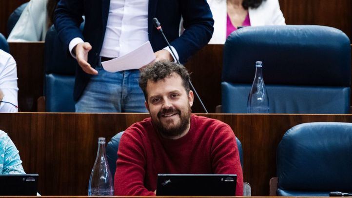 El diputado de Más Madrid en la Asamblea Pablo Padilla