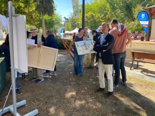 El Certamen Nacional de Pintura Rápida Real Sitio de El Pardo reúne a 159 artistas