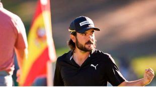 Ángel Hidalgo supera a Jon Rahm y se corona campeón en Madrid