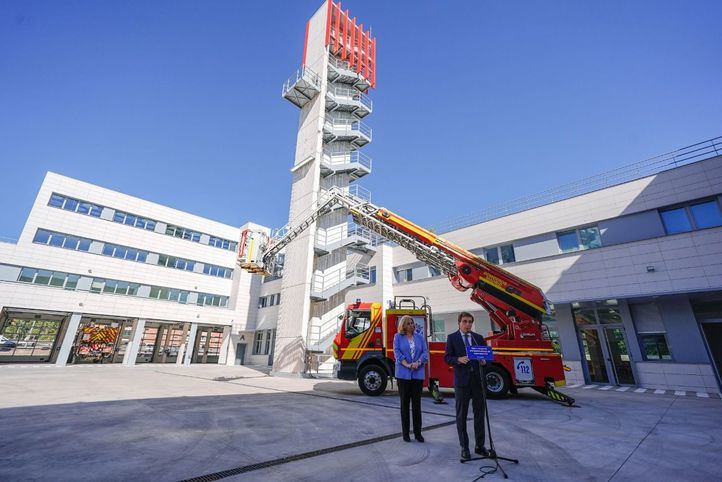 Almeida destaca la reforma integral que ha convertido el Parque 5º de Bomberos en una de las instalaciones más modernas del cuerpo