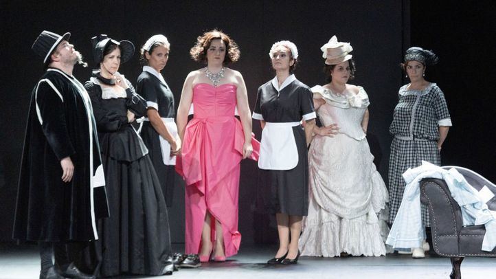 Escena de La Regenta, ópera de María Luisa Manchado
