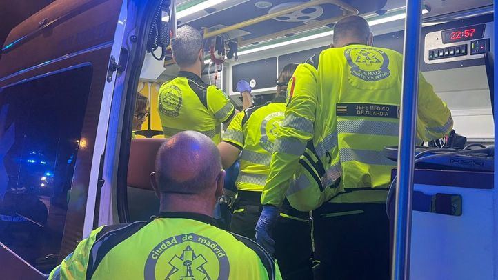 Los servicios de emergencias en una imagen de archivo.