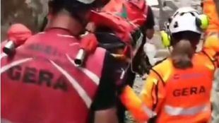 Accidente en la Pedriza: una mujer sufre una fractura abierta escalando