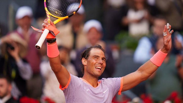 Rafa Nadal en el Mutua Madrid Open de Tenis