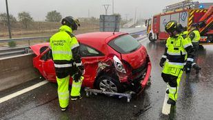Accidente en la M-607