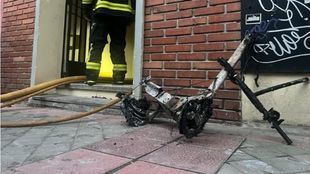 Incendio en Carabanchel: un patinete eléctrico provoca una emergencia en un edificio residencial