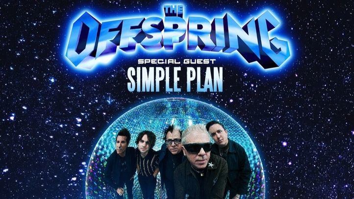 Cartel de los conciertos de The Offspring en Madrid y Barcelona