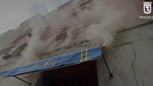 Incendio en un restaurante de la calle Lagasca, de Madrid