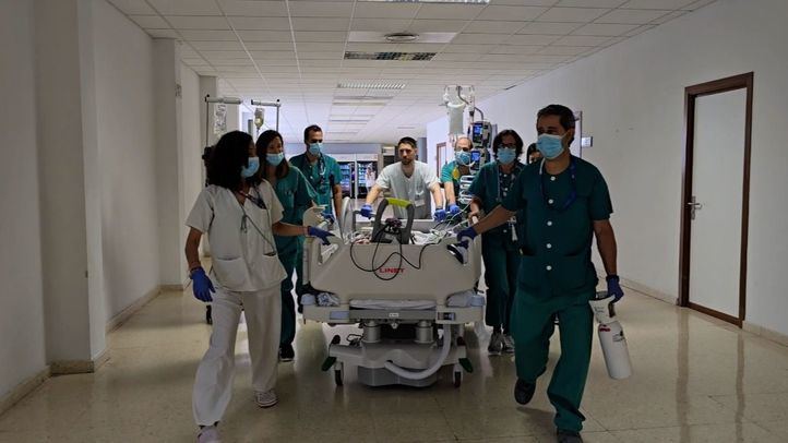 Traslado con éxito a un paciente en ECMO entre dos unidades de cuidados intensivos