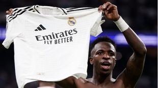 Detenidos cuatro aficionados del Atleti por la campaña contra Vinicius antes del derbi