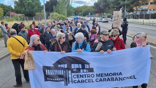 Manifestantes piden la construcción del Centro de Memoria