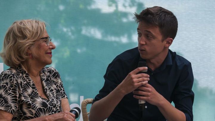 Manuela Carmena e Íñigo Errejón