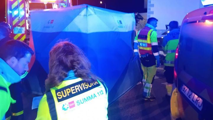 Accidente en Ajalvir