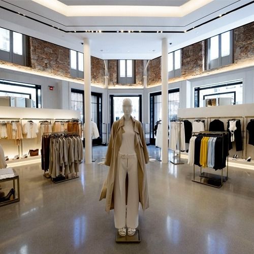 Interior de la tienda Zara en la calle Serrano