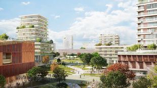 El proyecto contará con 1.400 nuevas viviendas, zonas verdes y dotaciones públicas