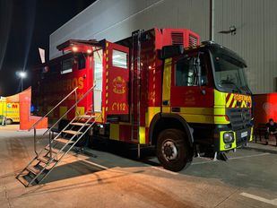 Arde una vivienda llena de enseres en Lavapiés