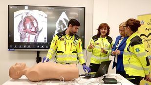 El Samur incorpora simuladores ecográficos de realidad aumentada para mejorar su entrenamiento