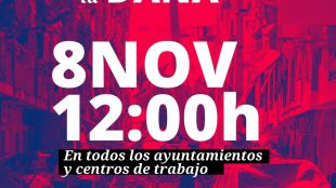 Paro de 10 minutos en solidaridad con los afectados