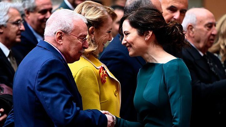 Joaquín Leguina e Isabel Díaz Ayuso