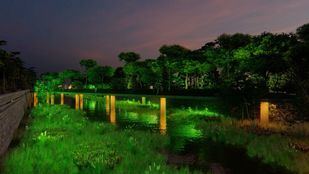 Admitido a trámite un recurso contra la iluminación ornamental en el Manzanares